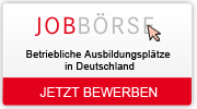 JOBBÖRSE - Betriebliche Ausbildungsplätze in Deutschland